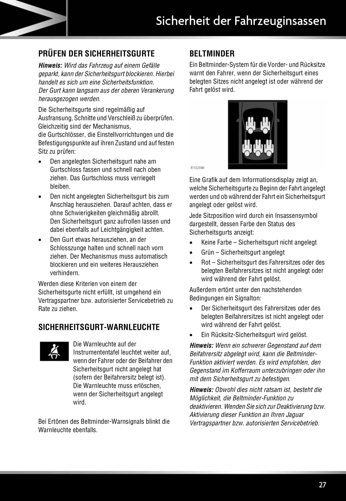 2011-2012 Jaguar XJ Gebruikershandleiding | Duits