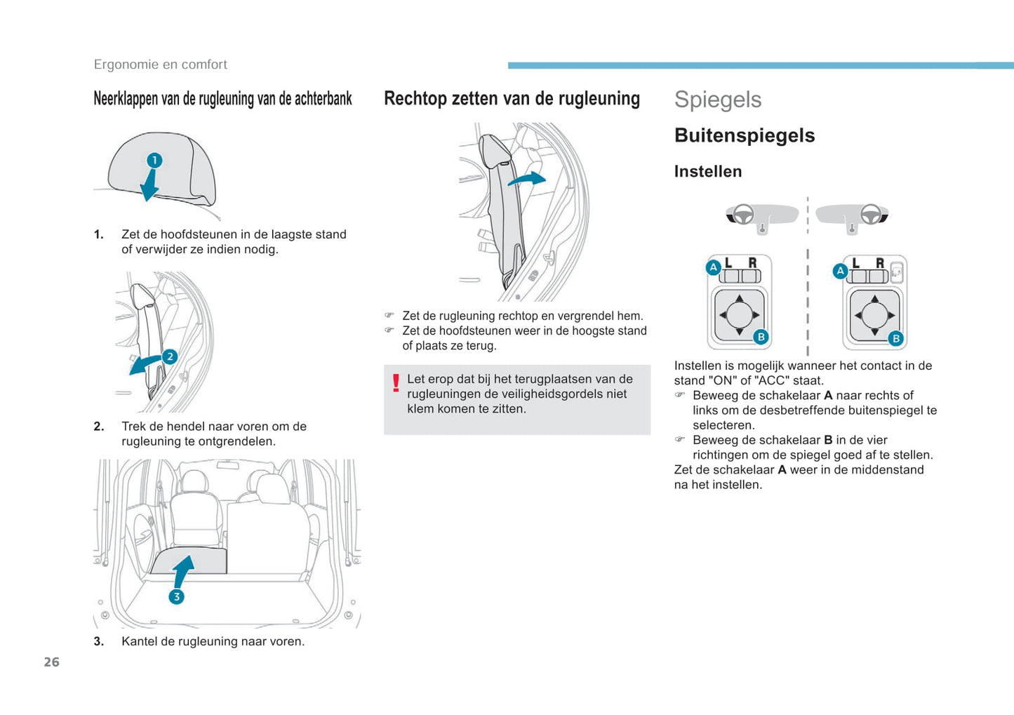 2017-2020 Peugeot Ion Bedienungsanleitung | Niederländisch