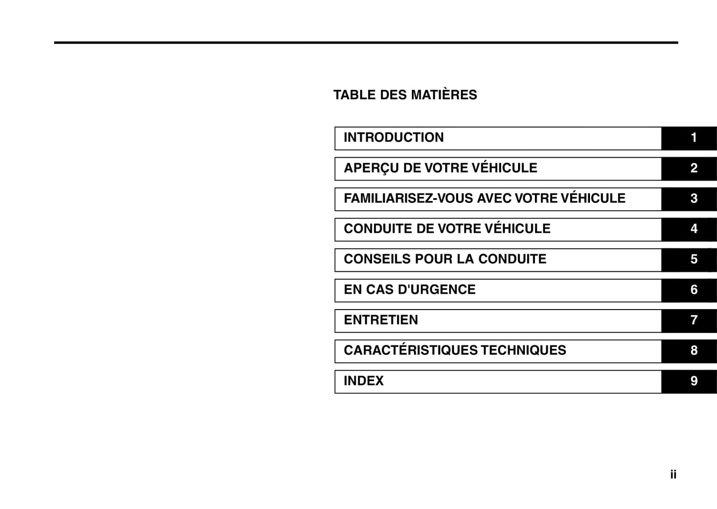 2006 Kia Rio Owner's Manual | French