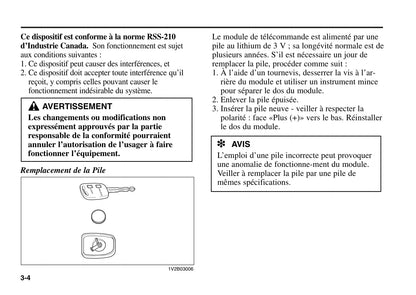 2006 Kia Rio Owner's Manual | French