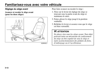 2006 Kia Rio Owner's Manual | French