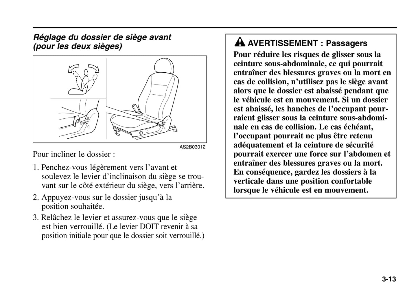 2006 Kia Rio Owner's Manual | French