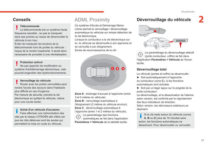 2022-2024 Citroën C5 X Gebruikershandleiding | Frans