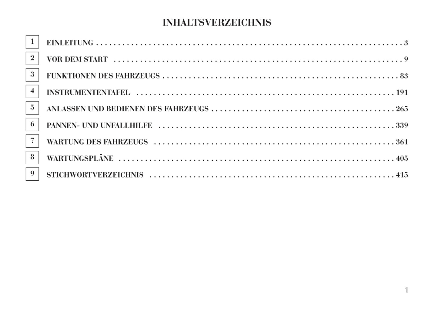 2001-2003 Lancia Ypsilon Owner's Manual | German