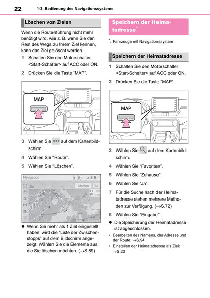 Toyota Touch Multimedia & Navigation Bedienungsanleitung 2019 - 2020