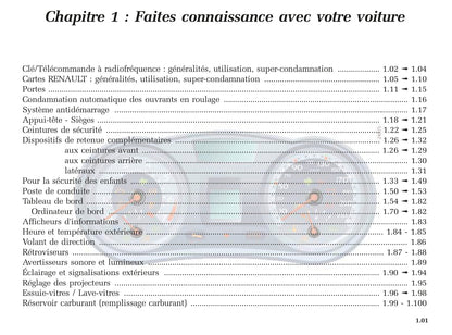 2005-2008 Renault Clio Manuel du propriétaire | Français