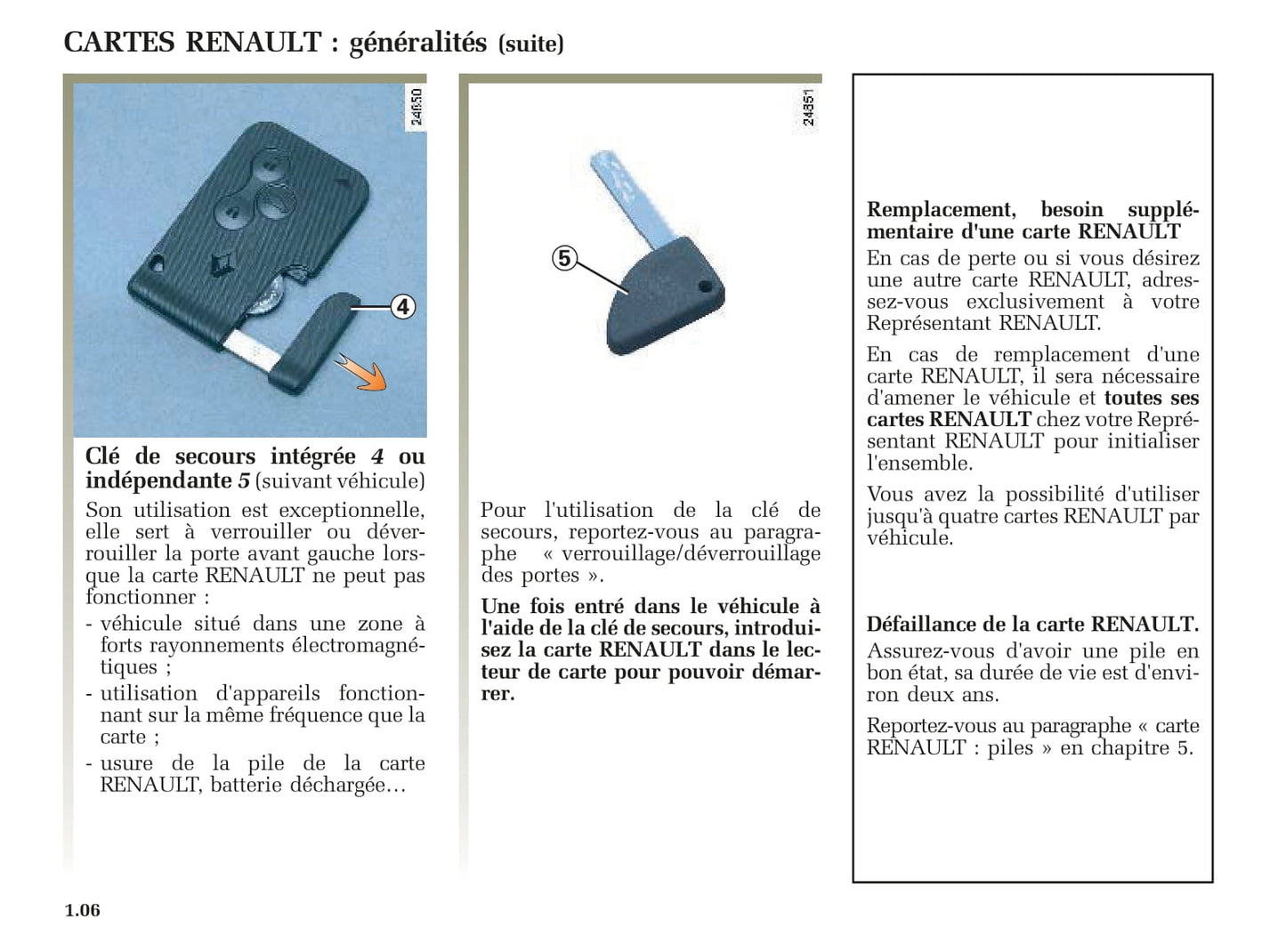 2005-2008 Renault Clio Manuel du propriétaire | Français