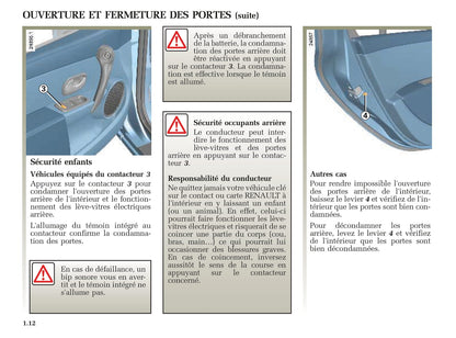 2005-2008 Renault Clio Manuel du propriétaire | Français