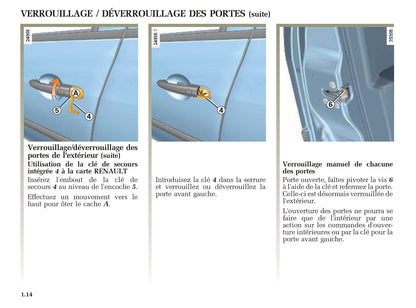 2005-2008 Renault Clio Manuel du propriétaire | Français