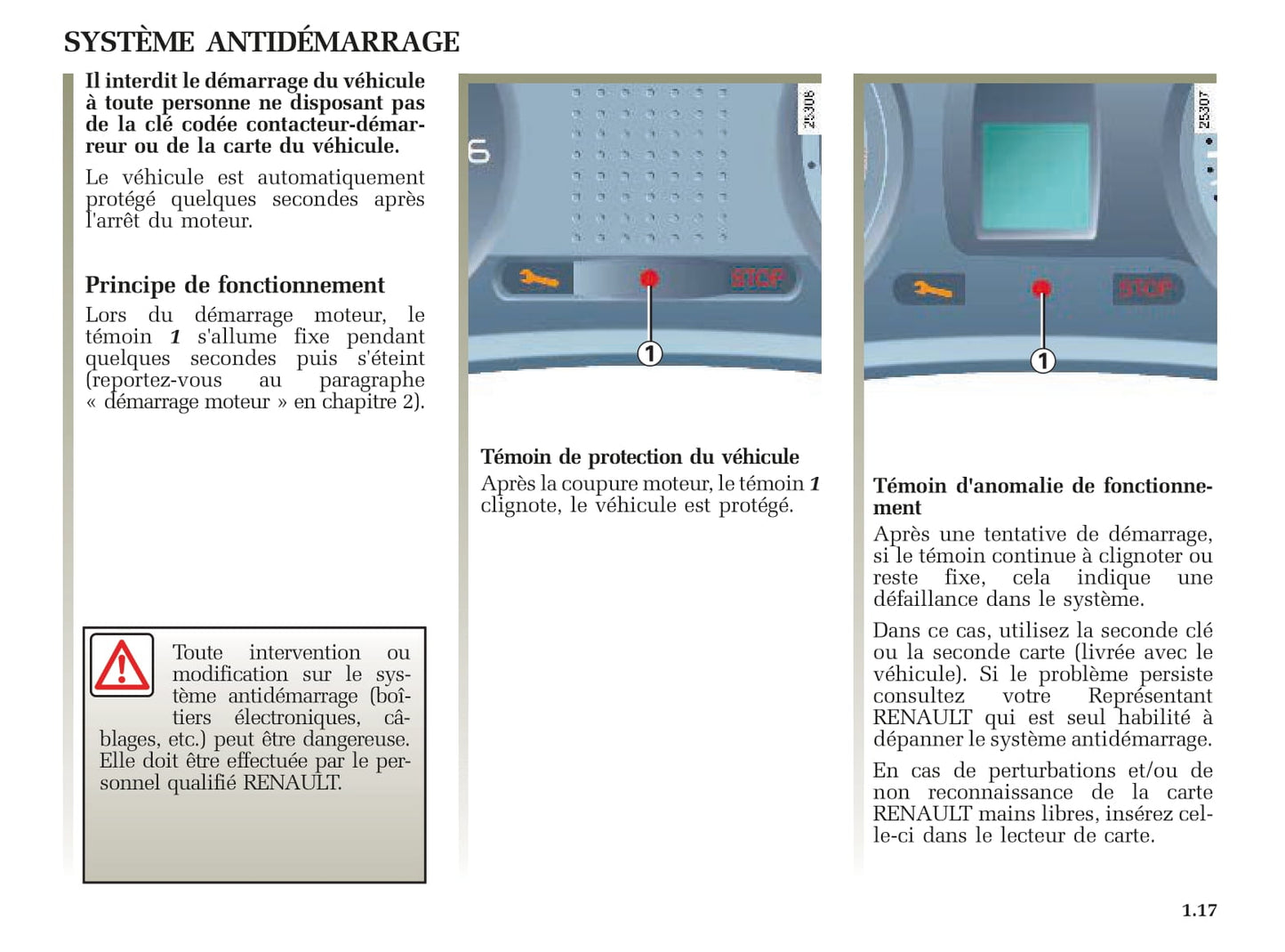 2005-2008 Renault Clio Manuel du propriétaire | Français