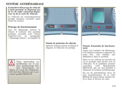 2005-2008 Renault Clio Manuel du propriétaire | Français