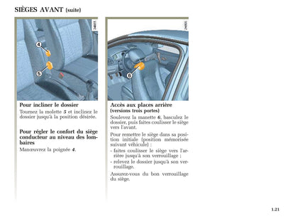 2005-2008 Renault Clio Manuel du propriétaire | Français