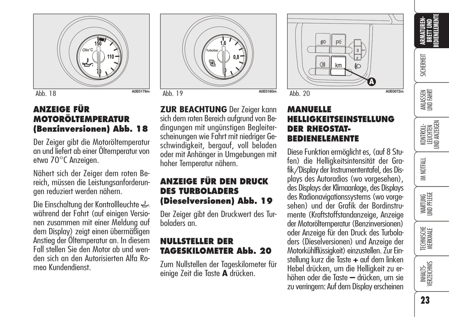 2005-2008 Alfa Romeo 159 Bedienungsanleitung | Deutsch