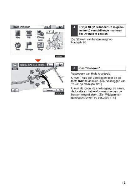 Lexus IS F/IS250/IS200d/IS220d Navigatiesysteem Handleiding 2010