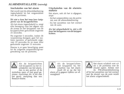 2000-2001 Renault Trafic Owner's Manual | Dutch