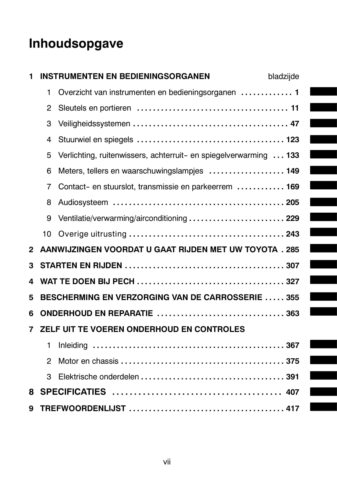 2005-2006 Toyota Land Cruiser 100 Gebruikershandleiding | Nederlands