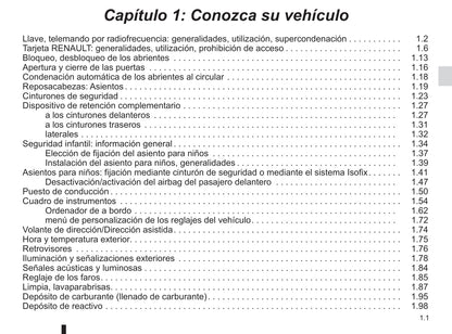 2015-2018 Renault Kadjar Manuel du propriétaire | Espagnol