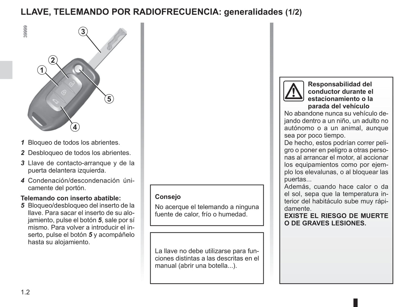 2015-2018 Renault Kadjar Manuel du propriétaire | Espagnol