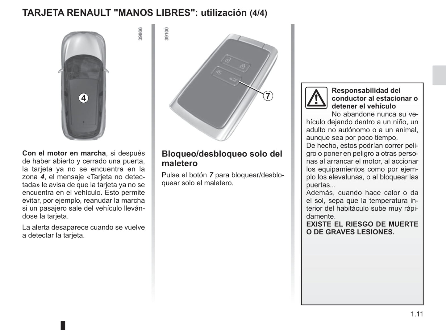 2015-2018 Renault Kadjar Manuel du propriétaire | Espagnol