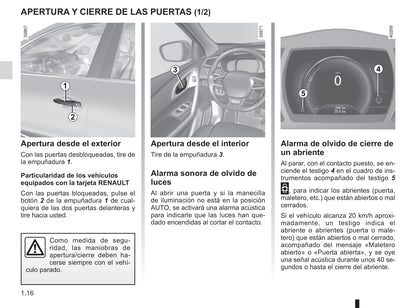 2015-2018 Renault Kadjar Manuel du propriétaire | Espagnol