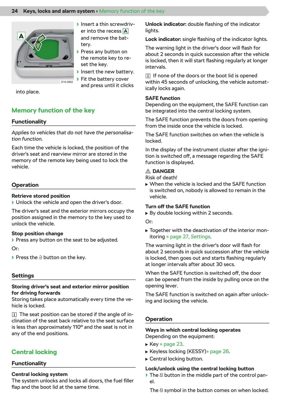 2020 Skoda Octavia Owner's Manual | English