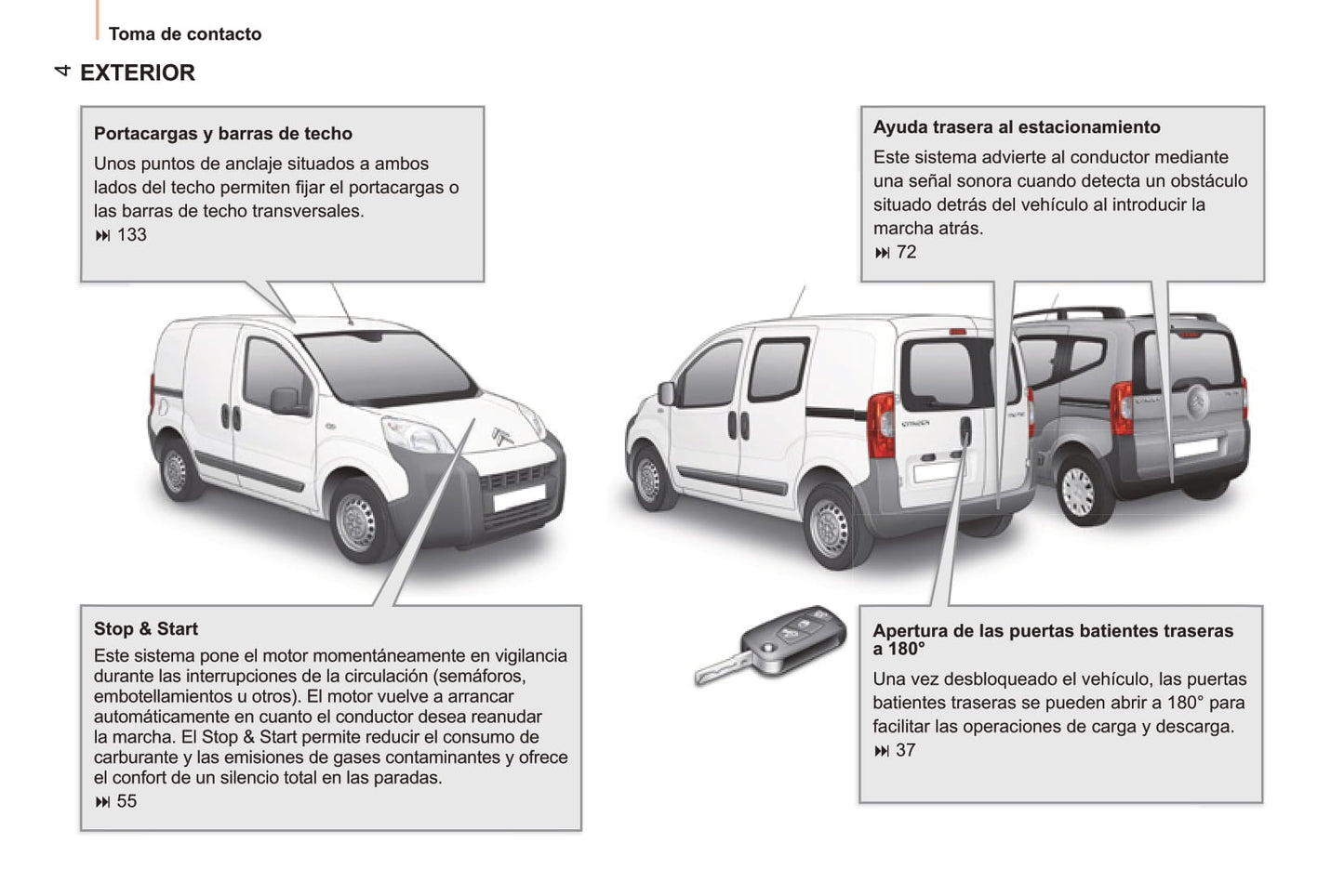 2011-2013 Citroën Nemo Gebruikershandleiding | Spaans