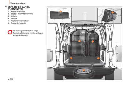 2011-2013 Citroën Nemo Gebruikershandleiding | Spaans