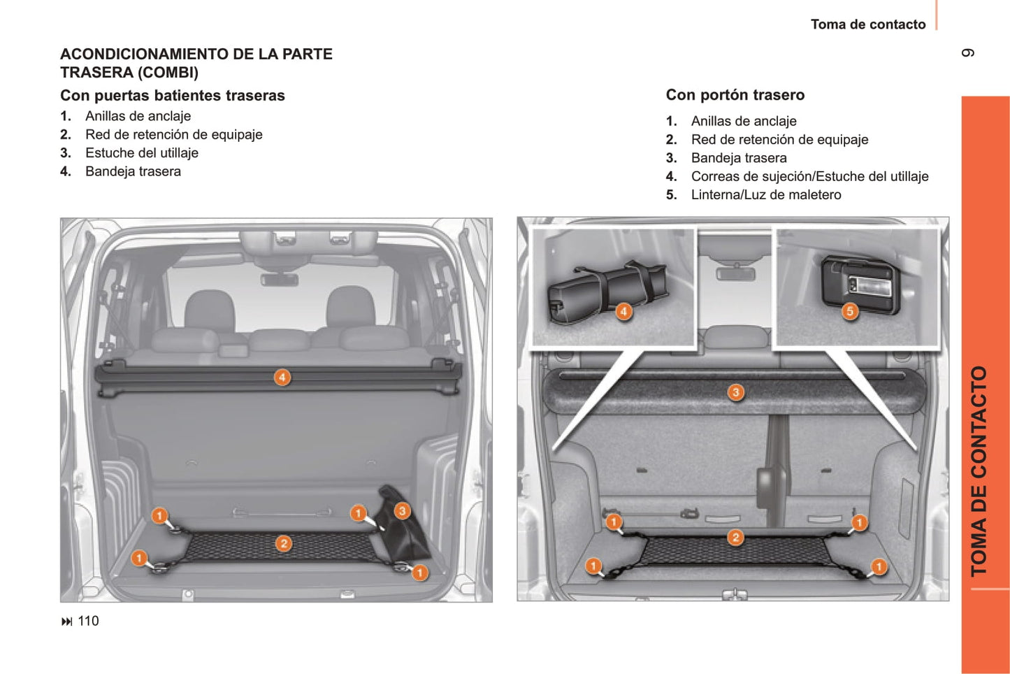 2011-2013 Citroën Nemo Gebruikershandleiding | Spaans