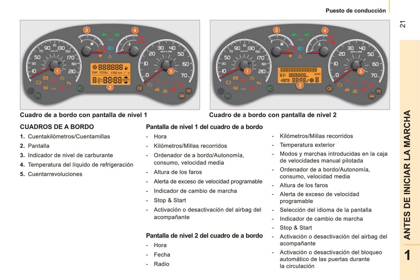 2011-2013 Citroën Nemo Gebruikershandleiding | Spaans