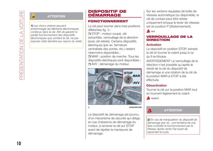 2017-2018 Fiat Tipo 4 Doors Owner's Manual | French