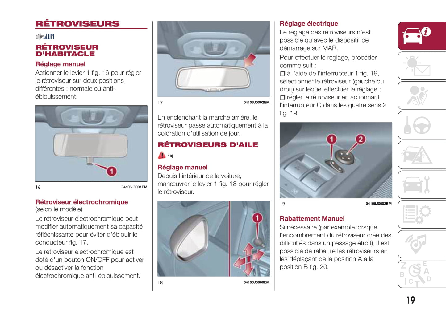 2017-2018 Fiat Tipo 4 Doors Owner's Manual | French