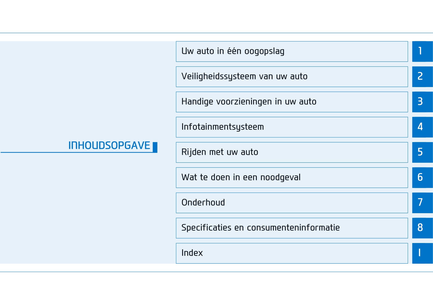 2020-2021 Hyundai Nexo Owner's Manual | Dutch