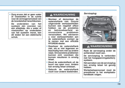 2020-2021 Hyundai Nexo Owner's Manual | Dutch