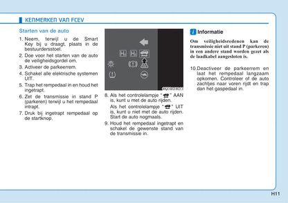 2020-2021 Hyundai Nexo Owner's Manual | Dutch