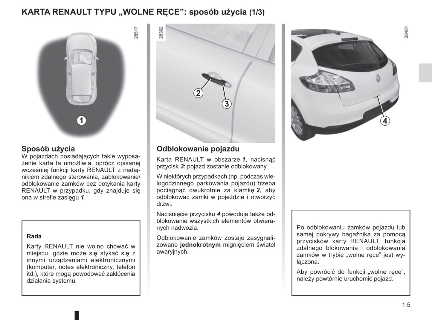 2015-2016 Renault Mégane Gebruikershandleiding | Pools