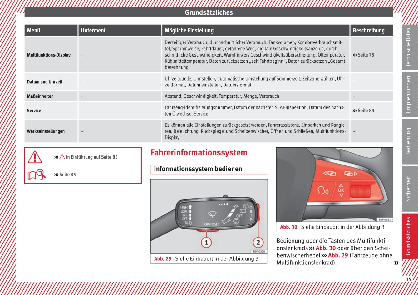 2009-2013 Seat Leon Bedienungsanleitung | Deutsch