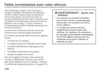 2002 Kia Sportage Gebruikershandleiding | Frans