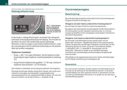 2008-2013 Audi A3 Gebruikershandleiding | Nederlands