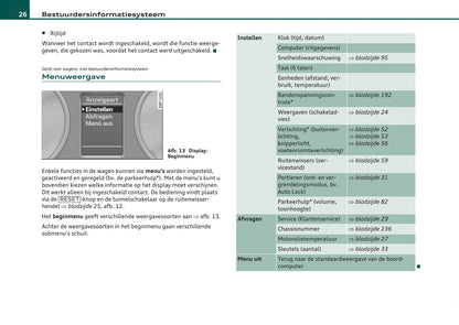 2008-2013 Audi A3 Gebruikershandleiding | Nederlands