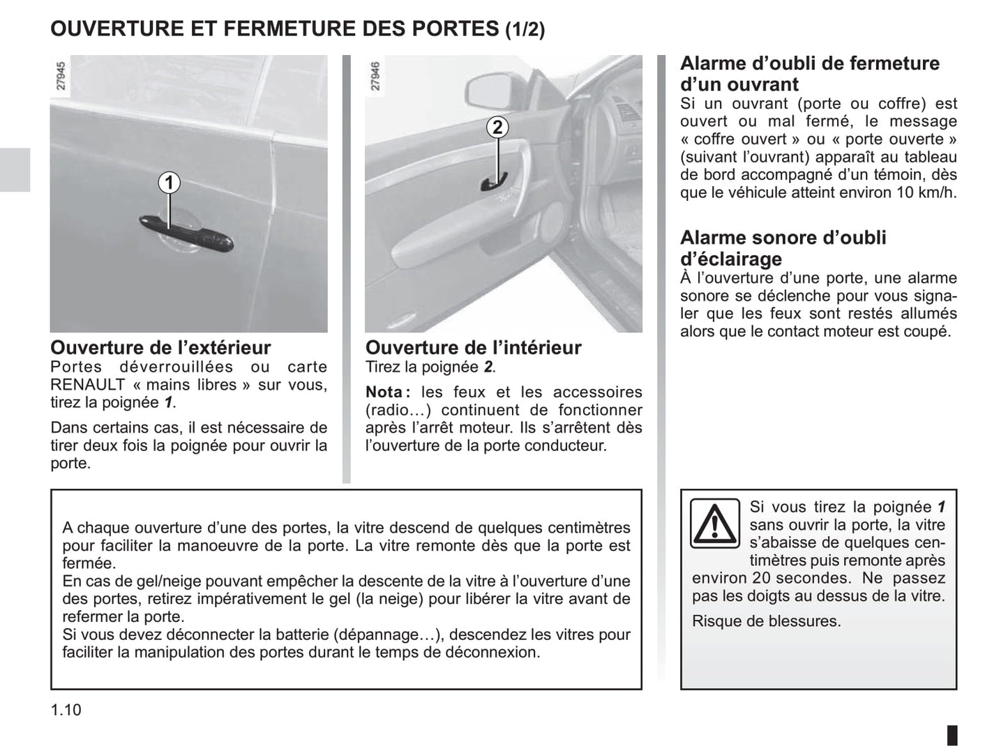 2008-2012 Renault Laguna Manuel du propriétaire | Français