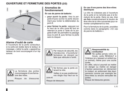 2008-2012 Renault Laguna Manuel du propriétaire | Français