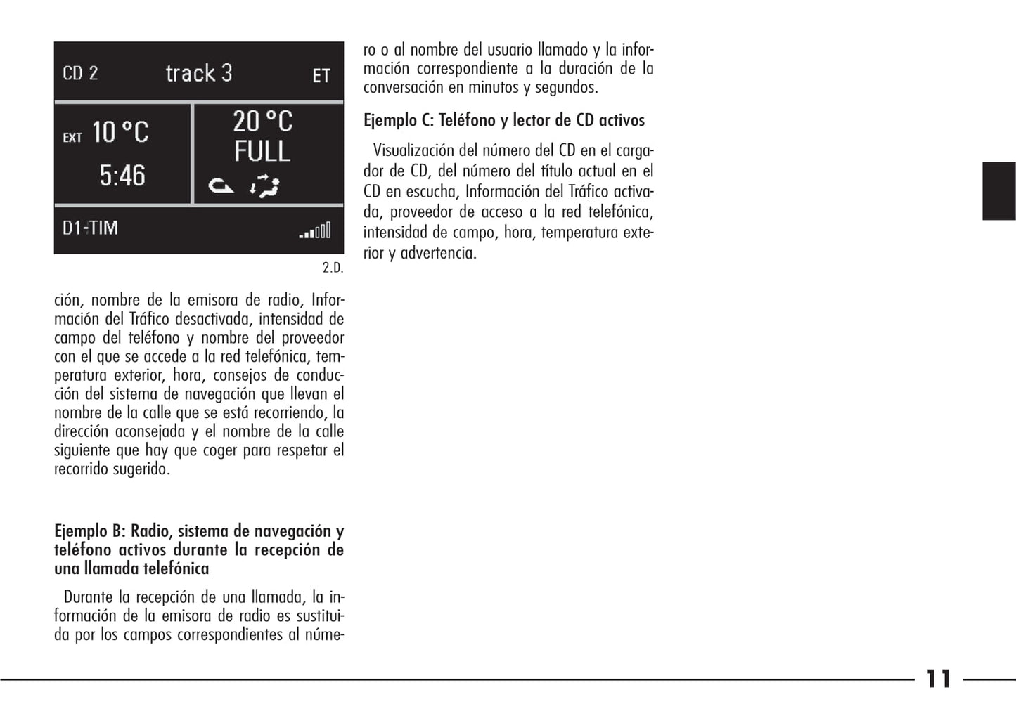 Alfa Romeo 166 Ics Integrated Control System Instrucciones 2004 - 2008