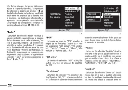 Alfa Romeo 166 Ics Integrated Control System Instrucciones 2004 - 2008