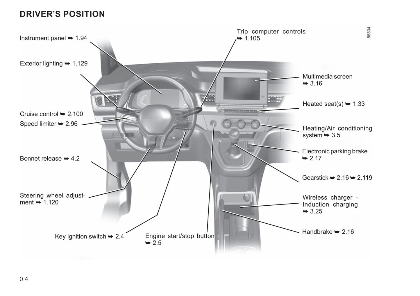 2022-2023 Renault Kangoo Manuel du propriétaire | Anglais