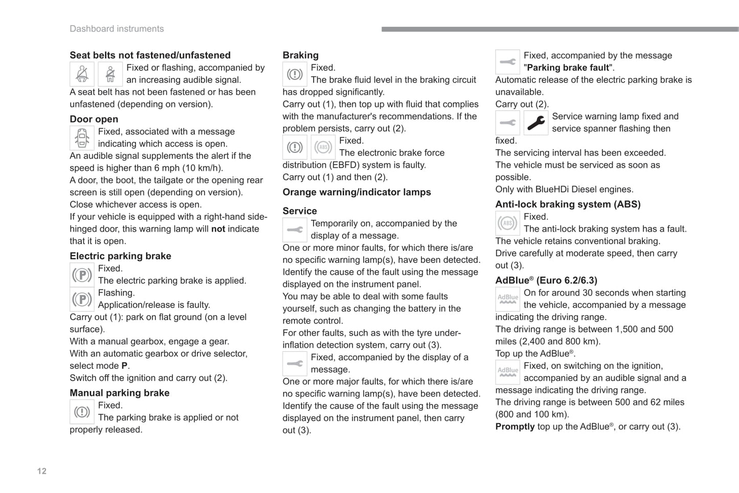 2022-2023 Fiat Scudo/Ulysse Owner's Manual | English