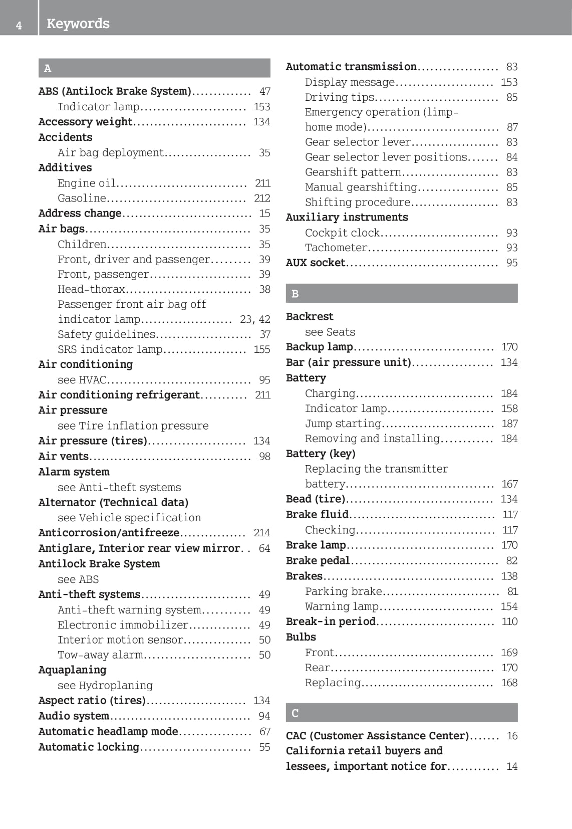 2007-2010 Smart Fortwo Gebruikershandleiding | Engels