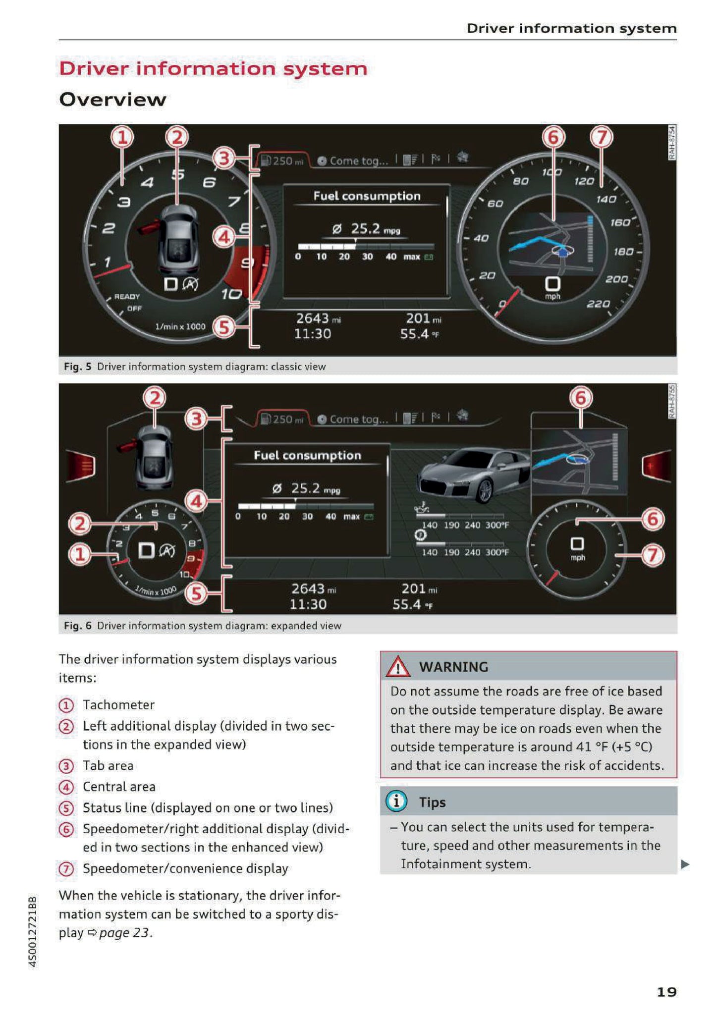 2016-2019 Audi R8 Bedienungsanleitung | Englisch