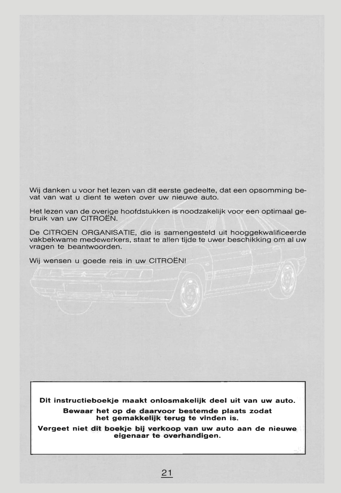 1997-1998 Citroën XM Bedienungsanleitung | Niederländisch