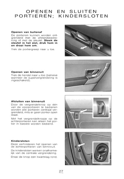 1997-1998 Citroën XM Bedienungsanleitung | Niederländisch