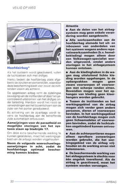 2001-2005 Volkswagen Polo Owner's Manual | Dutch